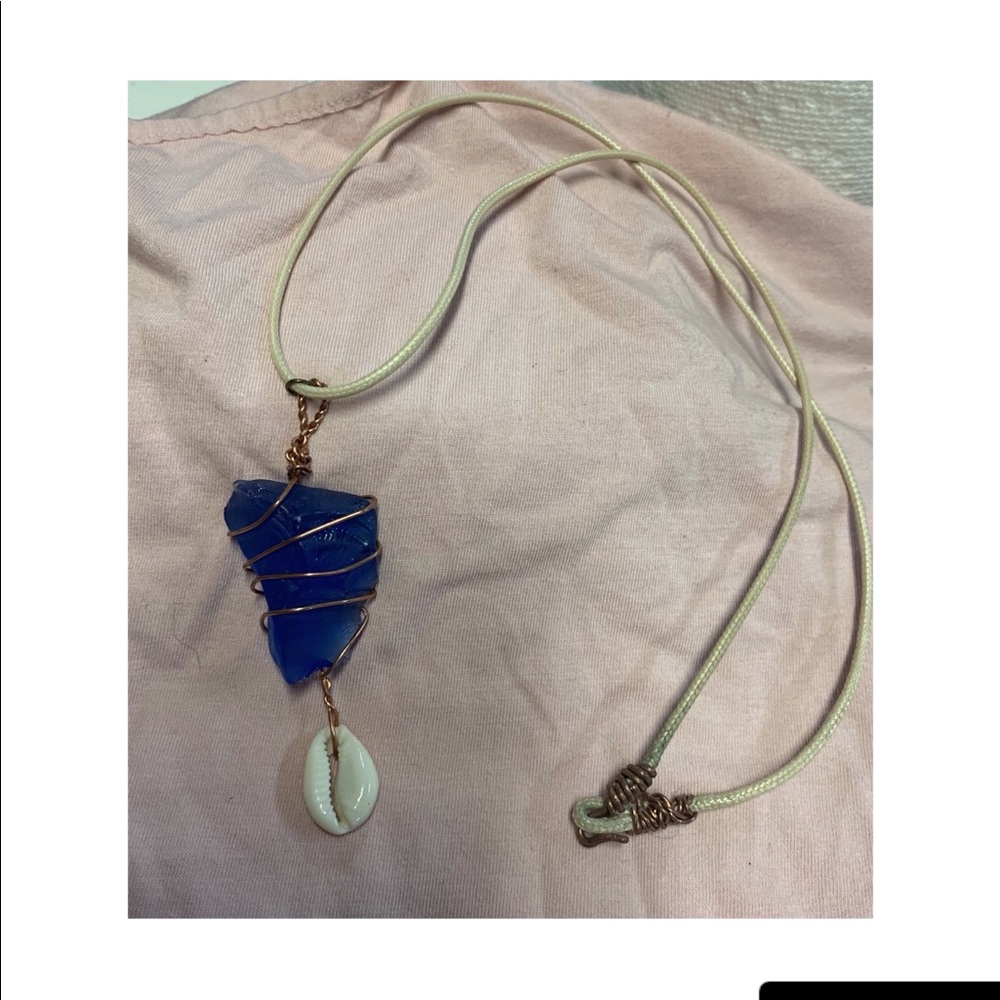 Beach theme necklace